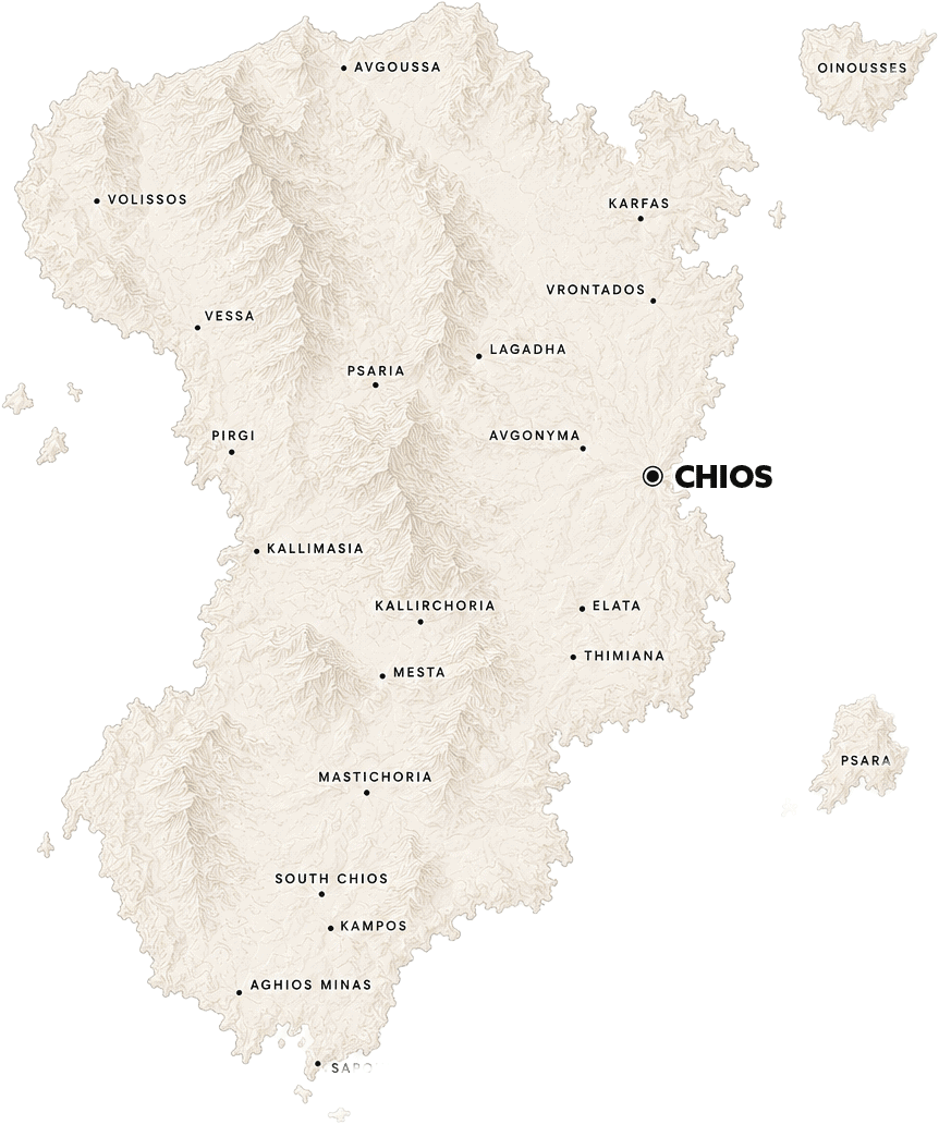 Das ist Mastix – Chios Map
